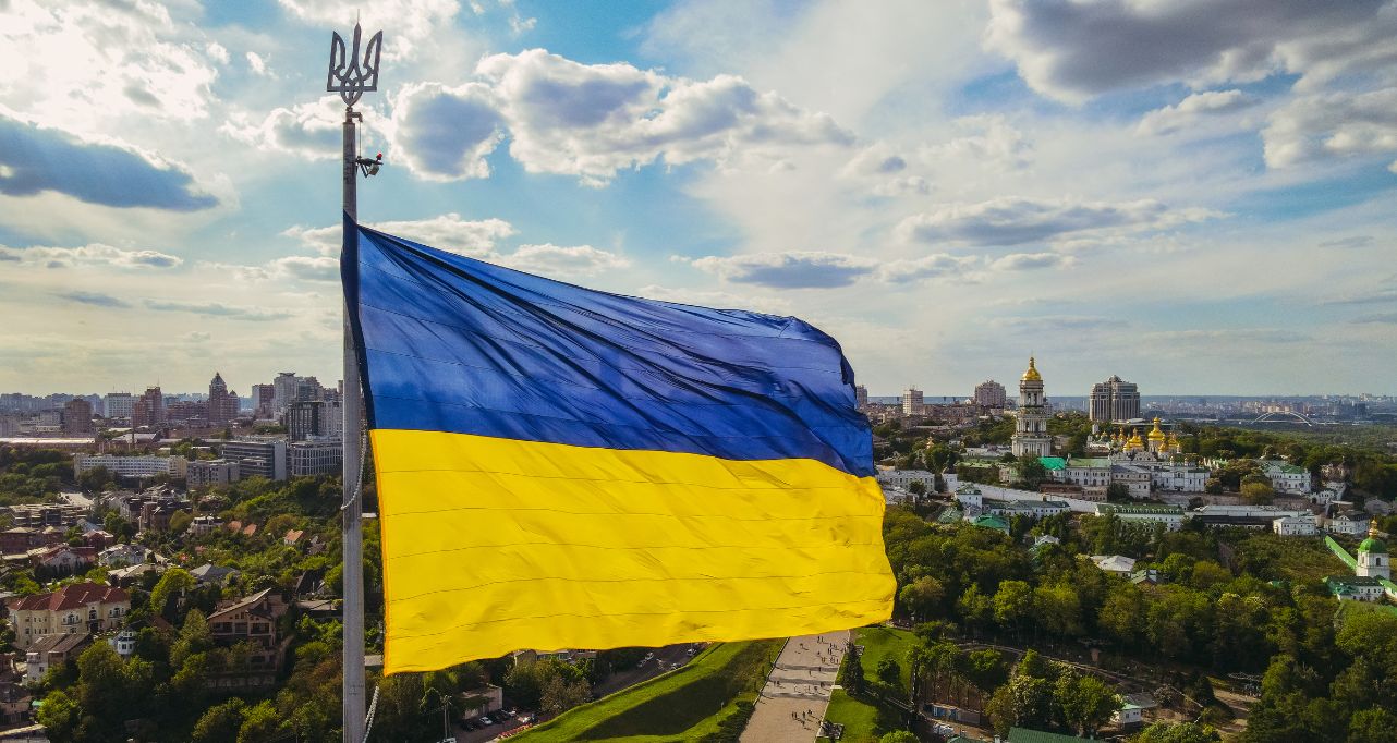 Ukraine flag Ukraine flag
