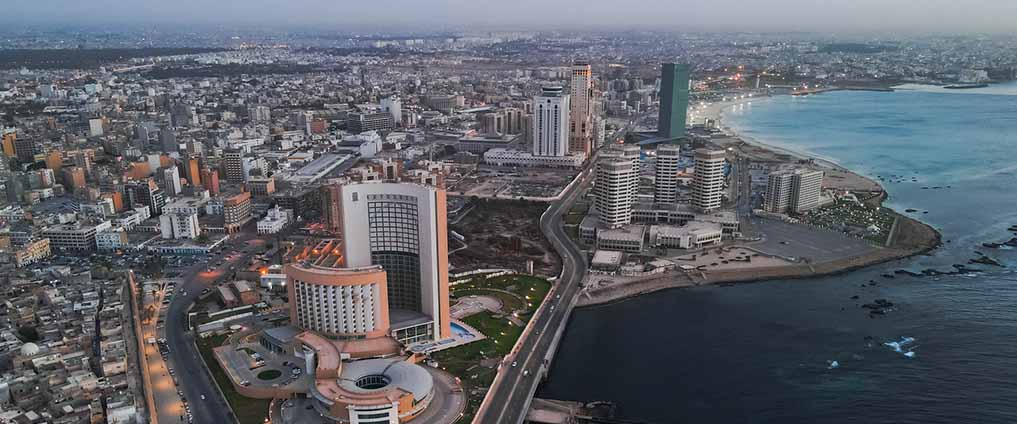 aerial view of Tripoli